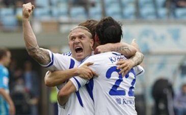 Воронин, Кураньи, Мисимович - немецкая тройка Динамо, фото fcdynamo.ru