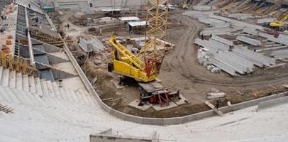 Новая арена в Днепропетровске появится в 2009-м году