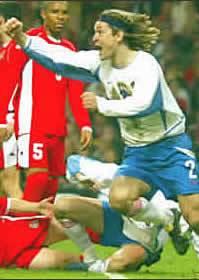 В матче против Уэльса