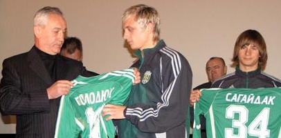 На встрече, фото fckarpaty.lviv.ua