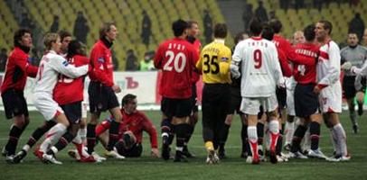 Страсти на поле кипели нешуточные, фото spartak.com