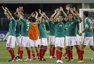 Сборная Мексики, фото Reuters