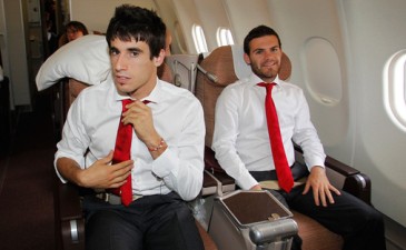 Хави Мартинес и Хуан Мата