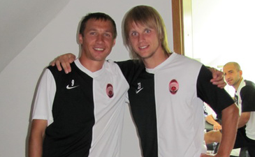 Хомченовский и Худзик, фото ФК Заря