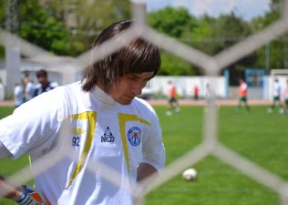 Вратарь метадонцев с «точки» точен, фото ФК Металлург Д