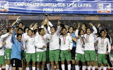 Сборная Мексики U-17 шесть лет назад