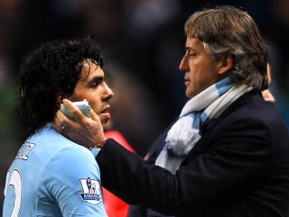 Тевес и Манчини, фото Google