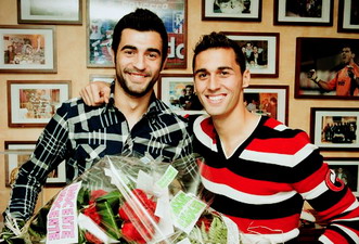 Сладка парочка: Альбиоль и Арбелоа