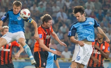 Первый гол Калинича в Украине, фото fcdnipro.ua