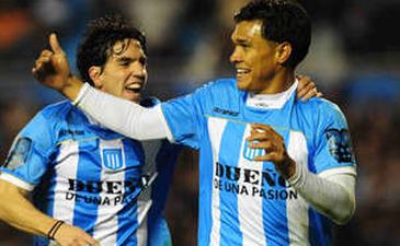 Габриэль Ауче и Теофило Гутьеррес из Расинг, фото Ole