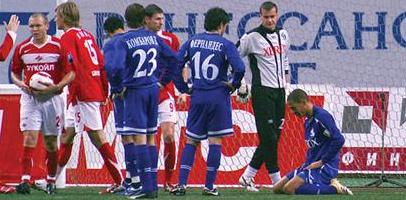 В московском дерби как всегда горячо, фото fcdynamo.ru