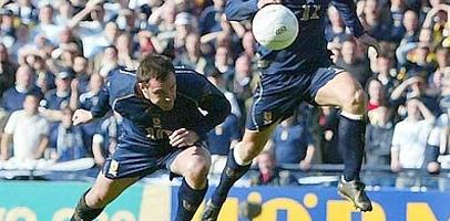 Бойд открывает счет в матче, фото ВВС