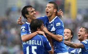 Брешиа отмечает взятие ворот, Corriere dello Sport