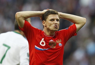 Один из антигероев матч - Игроь Семшов, Getty images