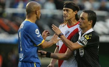 Последнее Суперкласико было горячим и на поле, фото lanacion.com