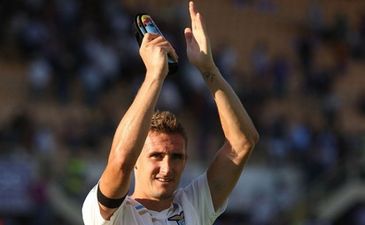 Ребята, похлопаем-ка Мирко все, ведь Клозе - молодец, фото Getty Images