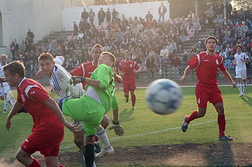 В Черкассах мяч в ворота не шел, fcslavutich.ck.ua