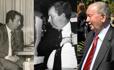 Хулио Грондона в разные годы переизбрания, коллаж Ole