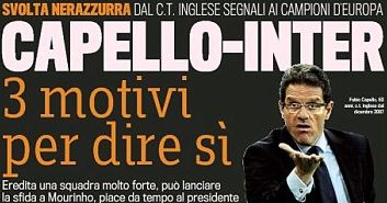 Капелло и Интер: не судьба