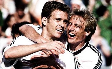 Оливер Бирхофф и Юрген Клинсманн