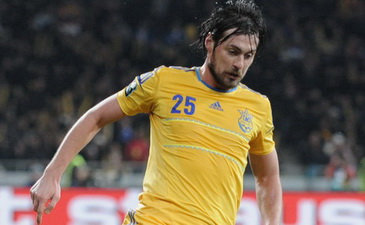 Милевский открыл счет в матче, фото Ильи Хохлова, Football.ua