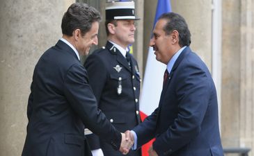 Саркози и шейх Тамим, Getty Images