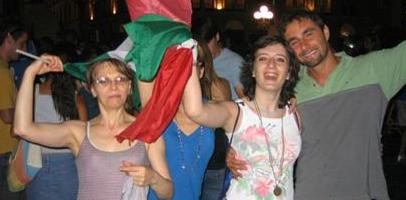 Не все итальянские фанаты такие миролюбивые, фото florencephotos.com