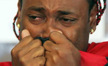 Слезы счастья Вагнера Лава, Фото ФК Фламенго