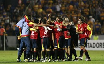 Радость футболистов Эспаньолы, Reuters