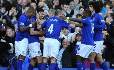 Эвертон уверенно бил Блэкпул, BBC