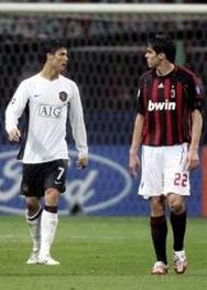 Роналду и Кака, фото Reuters