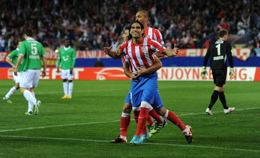 Автор первого мяча - Фалькао, Getty images