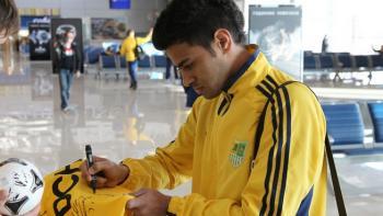 В аэропорту, фото metalist.ua