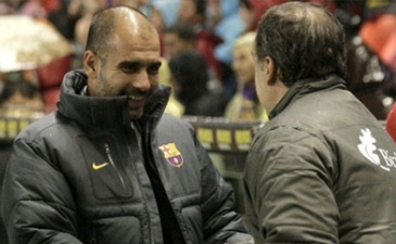 Гвардиола и Бьелса, фото Reuters