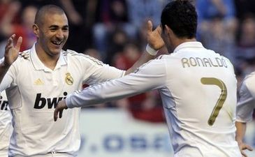 Бензема и Роналду ликуют, Reuters