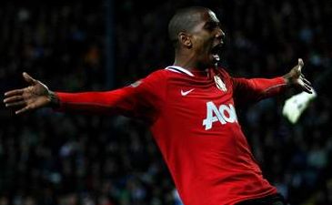 Янг радуется голу в ворота Блэкберна, Getty Images