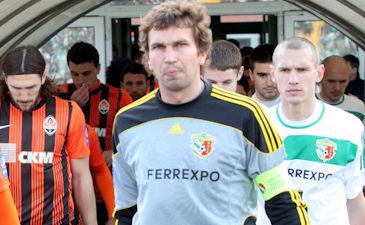 Долганский выводит Ворсклу на матч с Шахтером, фото Олег Дубина, Football.ua