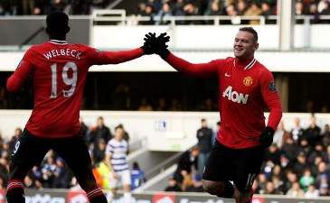 Уэлбек и Руни, Getty Images