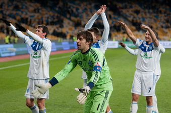 Киевские динамовцы, фото Игоря Снисаренко, Football.ua
