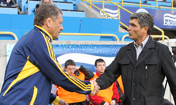 Рамос и Маркевич, фото Станислава Ведмидя, Football.ua