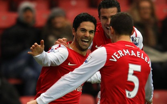 Артета, Вермален, Ван Перси, фото Getty Images