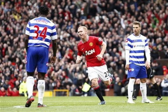 Скоулз забил один из голов в ворота КПР, AP