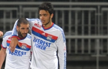 Лион празднует успех, ligue1.com