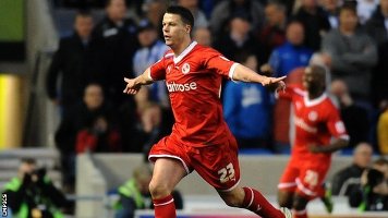 Иан Харт вновь забивает, фото bbc.co.uk