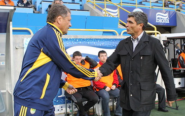 Мирон Маркевич и Хуанде Рамос, фото С. Ведмидь, Football.ua