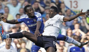 Эссьен и Адебайор, фото chelseafc.com