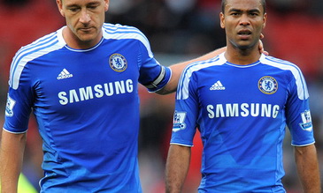 Джон Терри и Эшли Коул, фото Sky Sports