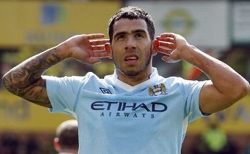 Один из героев тура - Карлос Тевес, Reuters