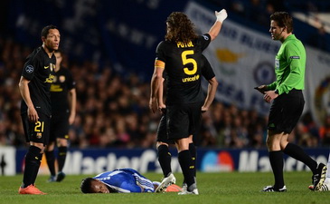 Дидье Дрогба в очередной раз получил по ногам, Getty Images