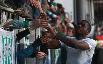 Фаны приветствуют своих героев, Getty Images